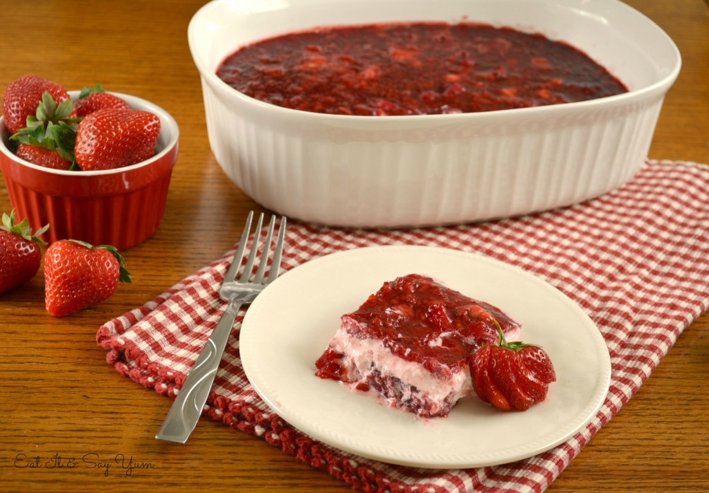 Raspberry Layered Jello Eat It & Say Yum