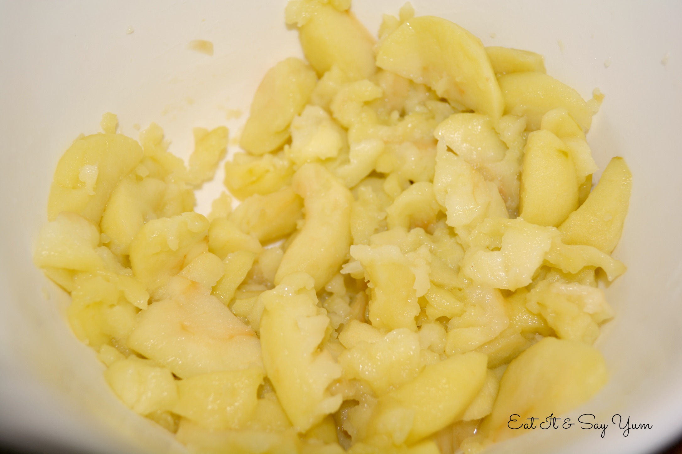 mashed apples for pie Eat It & Say Yum