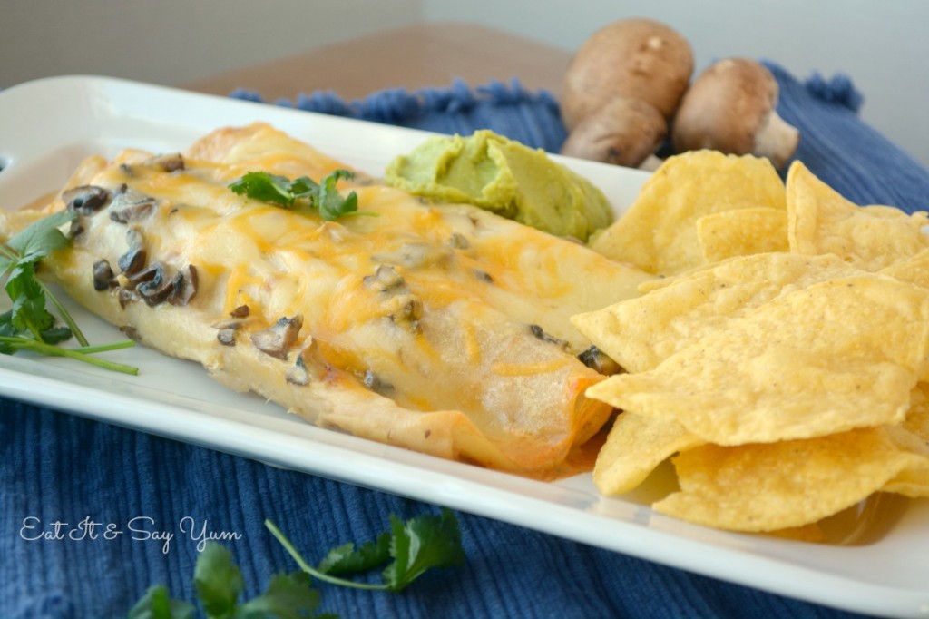 Red and White Swiss Enchiladas Eat It & Say Yum