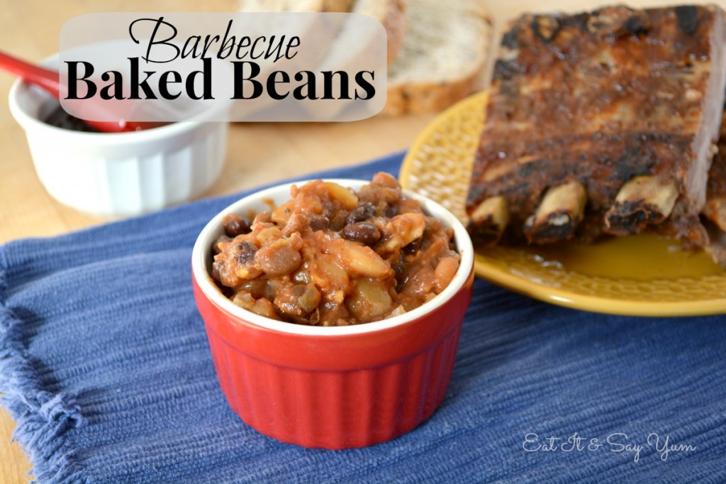 Barbecue baked beans 406 fb