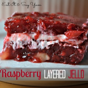Raspberry Jello Eat It & Say Yum 1