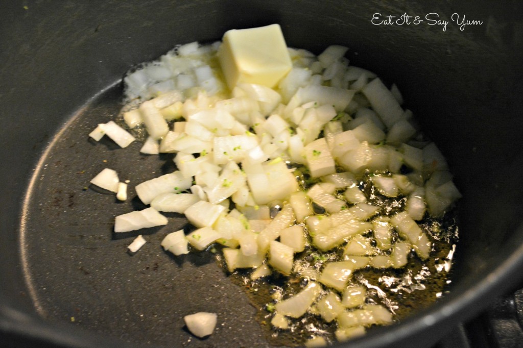 Onions in butter