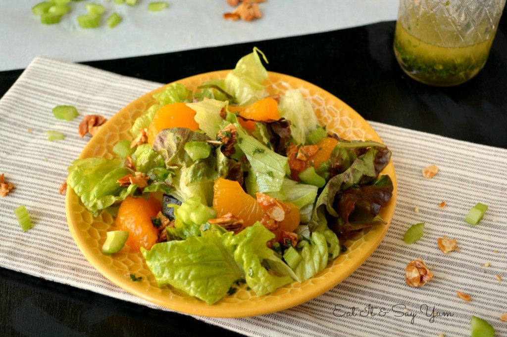 Sweet and Sour Salad with Mandarin Oranges