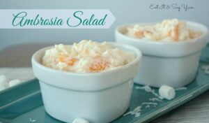 Ambrosia Salad perfect for Easter brunch 729 fb