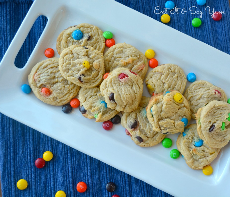 My Favorite Soft and Chewy M&M Cookies