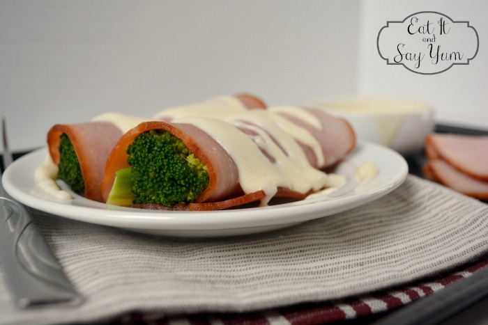 Trees in a Blanket with Cheesy Bechamel Sauce