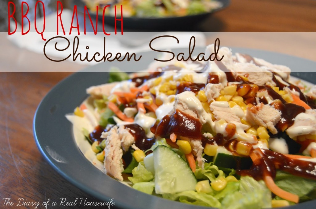 BBQ ranch salad