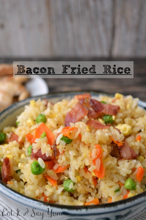 Bacon Fried Rice from Eat It & Say Yum