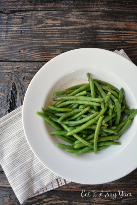Green Beans in Browned Butter and Balsamic