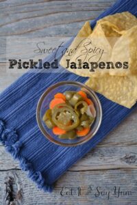Easy Pickled Jalapenos and Carrots from Eat It & Say Yum