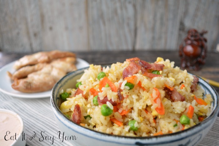 Fried Rice with Bacon and veggies