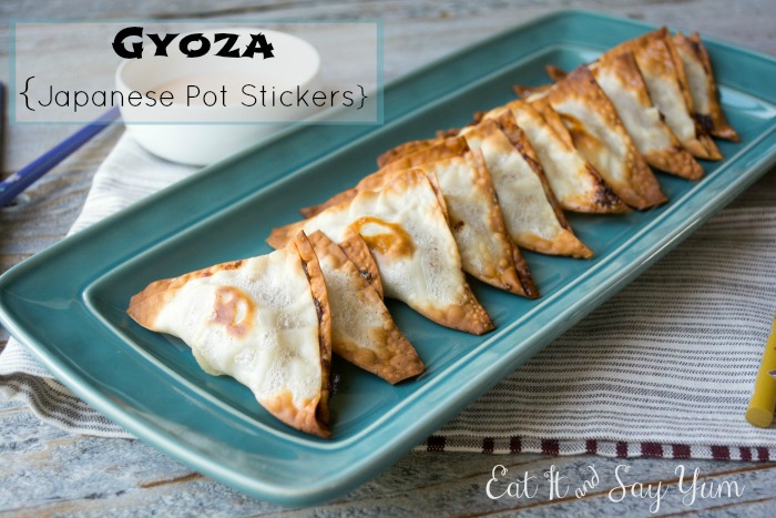 Gyoza- Japanese Pot Stickers