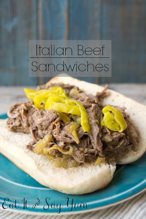 Italian Beef Sandwiches from Eat It & Say Yum
