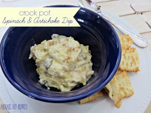 Crock Pot Spinach & Artichoke Dip