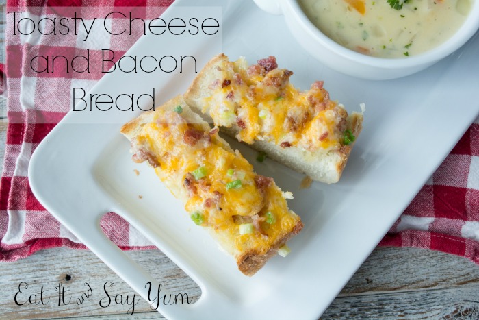 Toasty Cheese and Bacon Bread