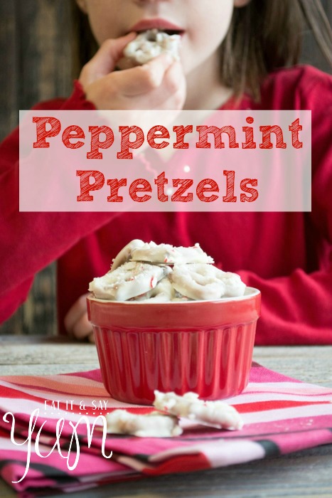 Peppermint Pretzels- from Eat It and Say Yum