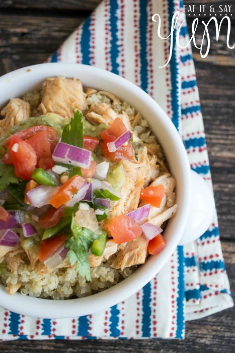 Mexican Quinoa Bowls | Eat It & Say Yum