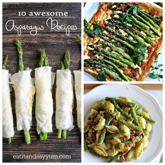10 Awesome Asparagus Recipes- Say Yum Mondays