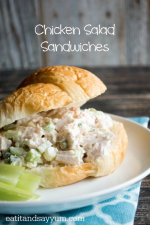 Chicken Salad Sandwiches | Eat It & Say Yum