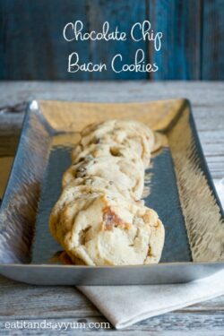 Chocolate Chip Bacon Cookies 