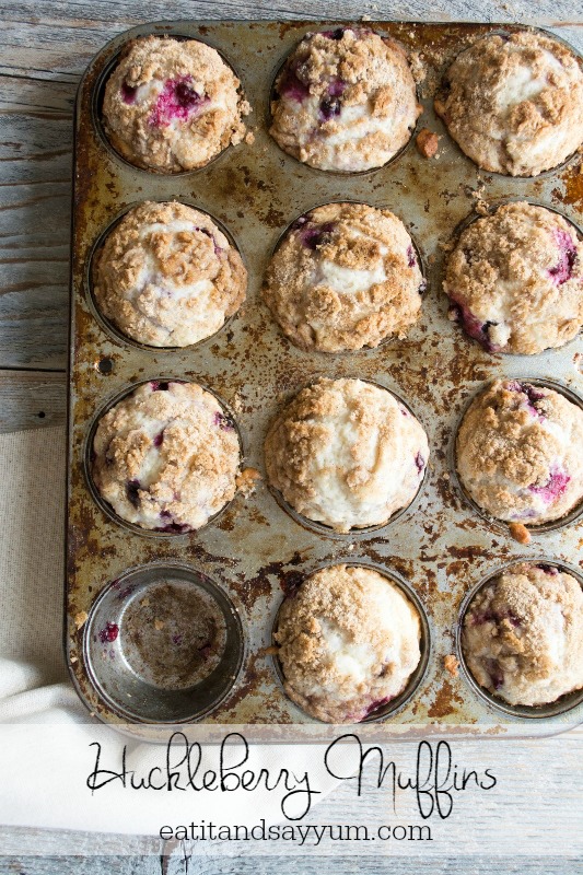 Huckleberry Muffins