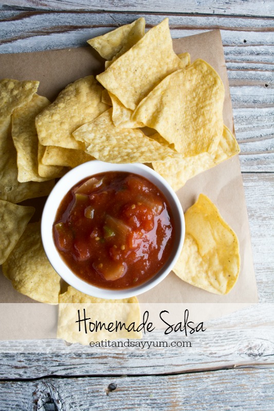 Canning Salsa at Home