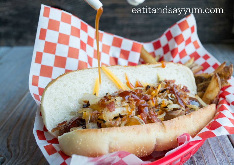 Sweet Sauce on Western Dogs from Eat It & Say Yum