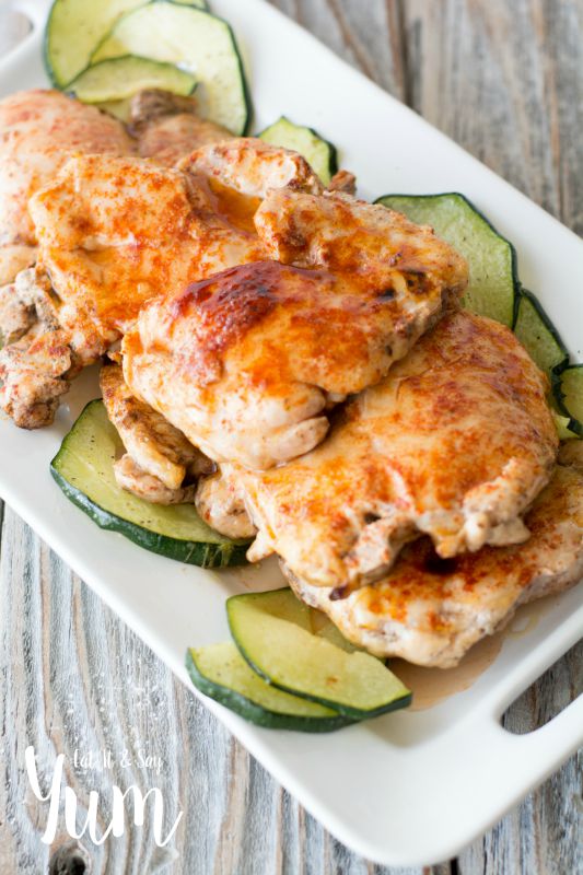 Sweet and Smokey Barbecued Chicken
