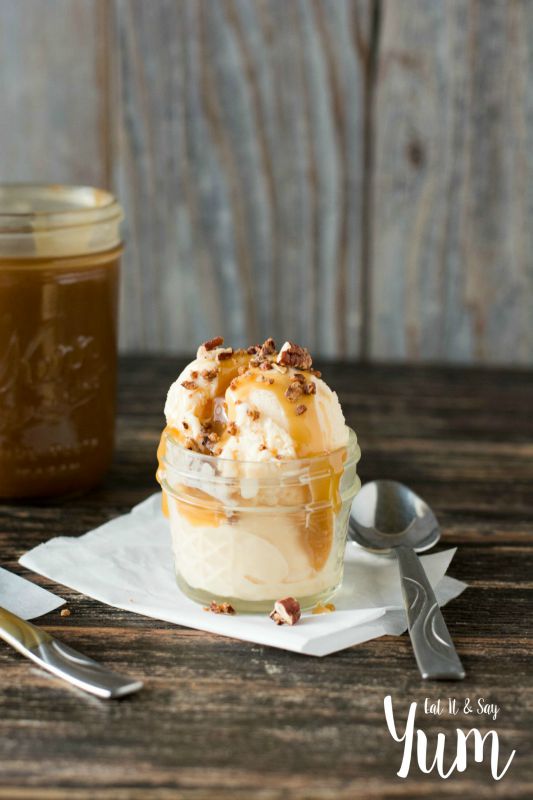 Homemade Caramel Sauce recipe, easy to make, perfect for topping all your favorite desserts