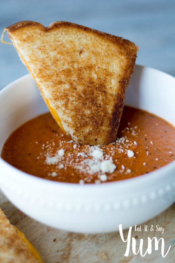 Creamy Tomato Soup, best for dunking your grilled cheese sandwich