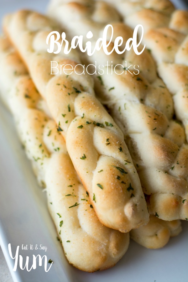 Braided Breadsticks that are light and airy, and seasoned