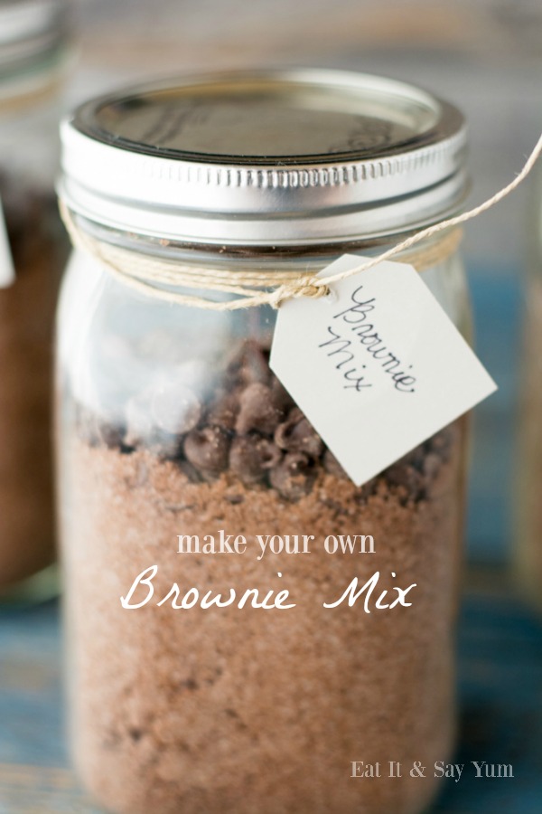 Make your own Brownie Mix- ready for whenever you want to make brownies!
