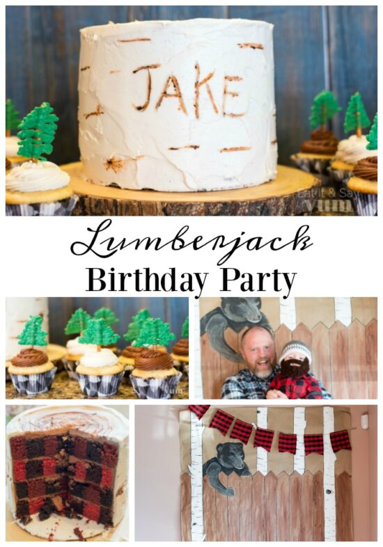 Lumberjack First Birthday Party | Eat It & Say Yum