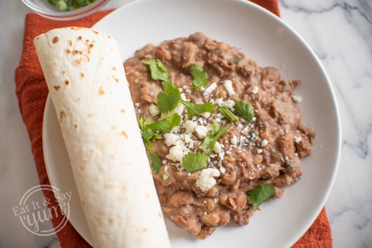 Pressure Cooker Refried Beans Eat It & Say Yum