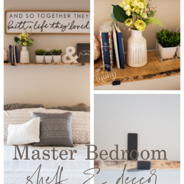 Add some charm and detail to a neglected master bedroom- on Eat It & Say Yum