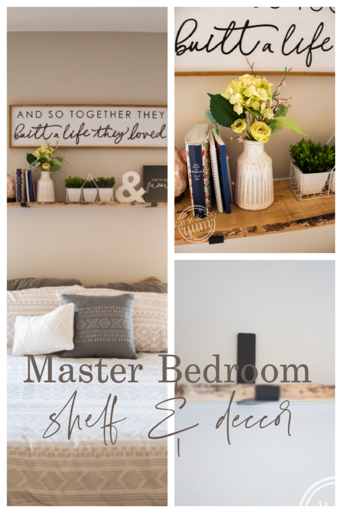 Add some charm and detail to a neglected master bedroom- on Eat It & Say Yum