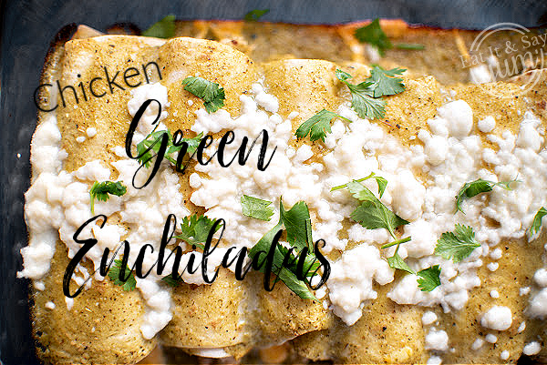 Chicken Green Enchiladas recipe